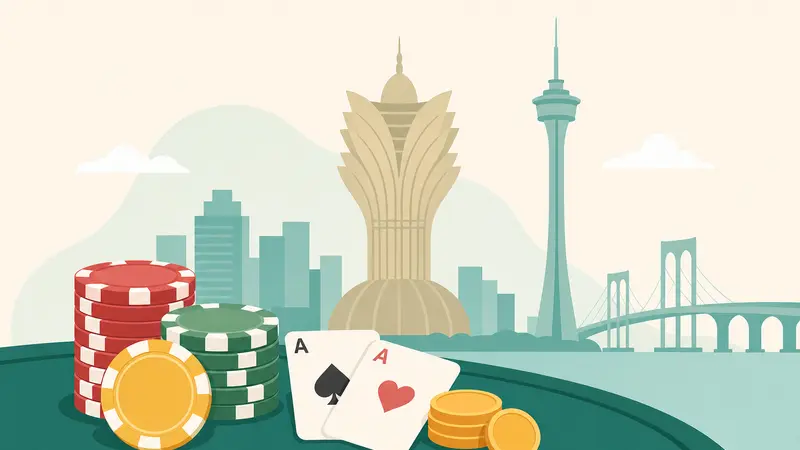 Pendapatan Kasino Macau Juli Alami Penurunan Tahunan, Namun Naik dari Juni
